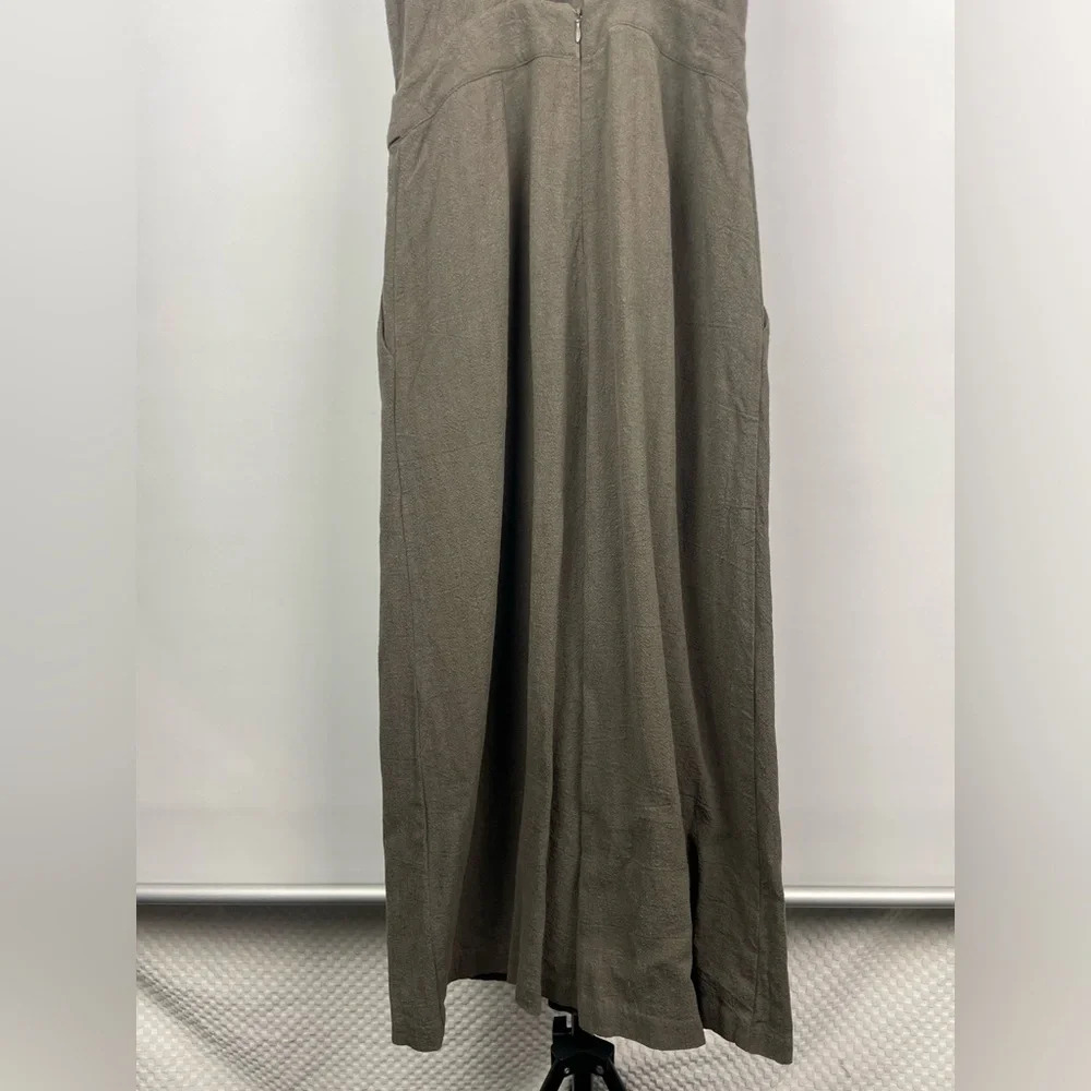 ASTR The Label Green Textured Cropped Wide Leg Jumpsuit - Picture 9 of 10